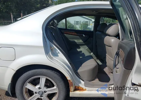 2006 Suzuki Verona Luxury z USA, uszkodzony, nr VIN KL5VM56L86B184891